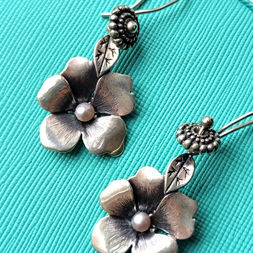 Trollbeads Flower Freedom earring pendant